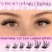 Natural Wispy Lash Clusters - C Curl Eyelash Extensions 11-16mm | DIY Cat Eye Lashes by Eefofnn - International Shipping Available - Buy Online on GoSupps.com