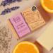 Little Soap Company Organic Lavender & Citrus Soap Bar - Vegan & Cruelty Free | 110g Bar, No SLS or Parabens | Natural & Organic Body & Hand Soap - Buy Online on GoSupps.com