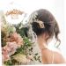 Mikinona Wedding Hair Accessories Rhinestone Hair Clips Hair Side Comb Wedding Hair Comb Hair Comb for Women Pearl Hair Comb Bridal Hair Comb Bride Hair Accessories Bride Hair Comb - Buy Online on GoSupps.com