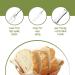 Plasticpro Disposable Clear Cake Knife - Pack of 4 | Heavyweight Plastic Bread Cutter - Buy Online on GoSupps.com
