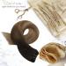 Moresoo Brown Balayage Sew in Hair Extensions 18 Inch - Dark Brown to Light Brown Ombre with Blonde Highlights - Double Weft Human Hair Extensions - 100g Pack - #4/10/16 - Buy Online on GoSupps.com