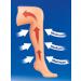 IOMI Men's Long Compression Flight Travel Socks - Thrombosis Support Stockings (Size 46 Black) | Best for International Shipping - Buy Online on GoSupps.com
