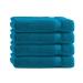 Class Home Collection Terry Towels 50x100 cm Pack of 4 100% Cotton Petrol Petrol 50 cm x 100 cm