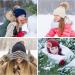 Faux Fur Pom Pom for Hats - 60 Pcs Soft Pompoms with Elastic Loop for Knitting Accessories in 30 Colors - Perfect for Shoes, Scarves, Gloves, Bags, Crafts, Keychains - Buy Online on GoSupps.com