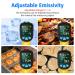 Buy Mestek Infrared Thermometer -50 C to 800 C | Laser IR Pyrometer with K-Probe & LCD Alarm for Kitchen Use - Buy Online on GoSupps.com
