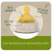 Nip Bottle Sucker Cherry-Shaped | Green Wide Neck | Nature Latex Anti-Colic | Suction Size S | 1 Piece - Buy Online on GoSupps.com