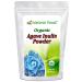 Organic Agave Inulin Powder - All Natural Fiber Supplement - Prebiotic Superfood for Drinks, Smoothies and Recipes - Great for Cooking or Baking - Raw, Non GMO, Gluten Free, Kosher - 1 lb 1.0 Pounds