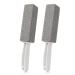 Vaily toilet cleaner cleaning stone with handle - environmentally friendly & natural - cleansing brushes for bathroom toilet kitchen and more - 2 pack