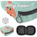 Menstruation Pad Bag with Zipper - Stylish Women's Napkin & Tampon Collection Bag | Fox Drinks Coffee - Color 2 - Buy Online on GoSupps.com
