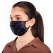 HABAC STUDIO Pack of 5 Satin Silk Face Masks Reusable Cover Bandana Balaclavas Face Masks Washable UK Black Face Mask with Nose Wire Pleated Face Mask for Women Men Adjustable. Navy - Buy Online on GoSupps.com