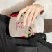 Period Bag Sanitary Napkin Storage - Love Word and Roses Color3105 | GIAPB Makeup Pouch - Buy Online on GoSupps.com