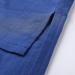 Dark Blue Oversized Cotton Linen Summer Shirt for Women | Half Sleeve | Crewneck Tunic Top | Loose Fit - Buy Online on GoSupps.com