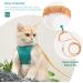 Geeric Adjustable Cat Dishes & Escape-Proof Harness Set - Reflective Green/Orange for Small Cats | Shop Internationally - Buy Online on GoSupps.com
