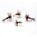 Outdoor Planet Waterproof Fly Box with 12 Trout Fly Fishing Flies - Dry/Wet/Nymph/Streamer Lures - Royal Coachman/Wulff/Humpy/Renegade - Buy Online on GoSupps.com