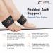 Copper Compression Padded Arch Support - Plantar Fasciitis Braces/Sleeves for Foot Pain Relief (1 Pair) - Buy Online on GoSupps.com
