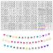 ARTDOT Letter Beads for Jewelry Bracelets Making, 1400 PCS 28 Styles Alphabet Smiley Face Heart Beads kit Crafts for Girls
