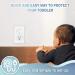 Budding Sprout Clear Outlet Protectors (40-Pack) Child-Proof Electrical Protector Safety Caps - Buy Online on GoSupps.com
