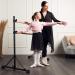 Victorem 4 FT. Portable Ballet Barre for Home - Ideal for Ballet Dancing and Stretching | Barre for Adults with Bonus Resistance Band - Buy Online on GoSupps.com