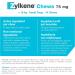 Vetoquinol Zylkene Veterinary Health Product - Calm and Relaxed Behaviour in Pets During Stressful Events - 75 mg - Small Dogs - 14 Units Small Dogs 75 mg - Buy Online on GoSupps.com