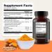 Golden Revive+ Joint Support Supplement - Turmeric Black Pepper Quercetin Magnesium - 6 Active Ingredients - 60 Capsules (Pack of 5) - International Shipping Available - Buy Online on GoSupps.com