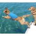 Vivaglory Blue Neoprene Dog Life Jacket | Large Size L 25-30 Ribcage | Superior Buoyancy & Rescue Handle - Buy Online on GoSupps.com