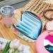 Trippy Mandala Sanitary Napkins Storage Bag | Portable Menstrual Cup Pocket for Teen Girls & Women - Buy Online on GoSupps.com