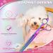 Premium Dog Care Scissors Set - Multicolor Japanese 440C Stainless Steel for Dogs & Cats - Straight Thinning Curved Chunker - Rainbow Collection - Buy Online on GoSupps.com