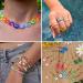 QUEFE Glass Seed Beads Bracelet Making Kit - 44000pcs 2mm 12/0, 48 Colors Craft Beads for Jewelry Making with Storage Boxes, Charms, Jump Rings, and Elastic Cord - Buy Online on GoSupps.com