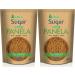 Panela Brown Contains Natural Minerals Organic Jaggery Unrefined Whole Cane Juice Suitable for Vegans GMO Free Better Than Sugar | Pack of 2 (500g) 500 g (Pack of 2)