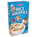 Kelloggs Rice Krispies Breakfast Cereal, Toasted Rice Cereal, Fat-Free, 18 oz Box