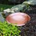 Achla Designs 201-9903 Hammered Solid Bowl w/Rim Birdbath Satin Copper - Buy Online on GoSupps.com