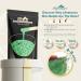 Lifestance 450g Aloe Green Wax Pearls with 10 Wooden Spatulas - Brazilian Waxing for Face Body Legs & Arms - Premium Hair Removal - Buy Online on GoSupps.com