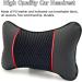 Duoyif Memory Foam Car Neck Pillow - PU Leather Headrest for Cervical Spine Support | Travel Comfort & Neck Protection - Buy Online on GoSupps.com