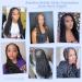 Kalyss 24 Square Knotless Box Braided Wig with Curly Ends - Double Lace Frontal Cornrow Braid Wig for Black Women - Buy Online on GoSupps.com