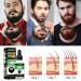 2PCs Beard Growth Oil & Serum for Men | Bart Oil with Biotin - Accelerate Hair Growth - Buy Online on GoSupps.com