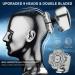 Buy 6-in-1 9D Head Shaver for Men - Cordless Rechargeable & Waterproof LED Bald Rasors | Best International Shipping - Buy Online on GoSupps.com
