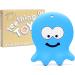 Blue Octopus Teething Toy for Boys - BPA Free Silicone - Easy to Hold & Highly Effective - Best for Freezer - Ages 3-12 Months - Buy Online on GoSupps.com