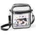 Fcaizuiji Olivia Transparent Pocket-Rodrigo World Tour Event Outfit Black Adjustable carrier transparent bag transparent shoulder bag wallet fans merch olivia concert-inspired