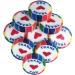 100 Rainbow THANK YOU wrapped rock sweets with a red heart in Mango Passion Cheesecake Flavour - suitable for vegans - Buy Online on GoSupps.com