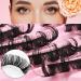 10 Pairs Eyelashes False Eyelashes Strip Lashes Russian Strip Lashes Natural Lashes Fluffy Cluster Lashes 3D False Eyelashes D Curl False Eyelashes(DH06-H5) - Buy Online on GoSupps.com