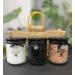 Salt Set Witchcraft Black Protection Sea Salt Cleansing 3x200g Witch Stuff Gifts - Buy Online on GoSupps.com
