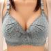 Shop BH Bustier for Women - Sexy Casual Prints Lace Underwear Set in Plus Size & Fitness Style - Gray 3XL - Buy Online on GoSupps.com