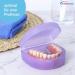 Wellsamed KFO Splint Box Standard - Purple | Ideal Storage for Braces Dentures & Dental Splints - International Shipping Available - Buy Online on GoSupps.com