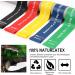 FNG8 Fitness Straps Set - Printed Exercises in German | 5 Resistance Levels | Skin-Friendly Latex Training Bands for Unisex Physio & Sports - Buy Online on GoSupps.com