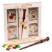 Jelly Belly Harry Potter gift set 5-pack with Bertie Botts chocolate frog and magic wand | 226g