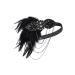 Buy BABEYOND 1920s Headband for Women | Gatsby Costume Accessories | Flapper Feather Hairband in Black - International Shipping - Buy Online on GoSupps.com