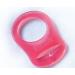 Silicone ring (adapter) for pacifier chains red (7)