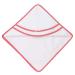 Triangular bathrobe for hood red
