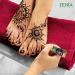 Zenia 100% Natural Temporary Tattoo Paste Cone - 25g | Indian Body Art Freckles | Reddish-Brown Color - Buy Online on GoSupps.com