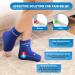 Ankle-Foot Ice Bag for Achilles Tendonitis & Plantar Fasciitis Gel Ice Packs for Heat & Cold Therapy (Pack of 2 Large) - Buy Online on GoSupps.com
